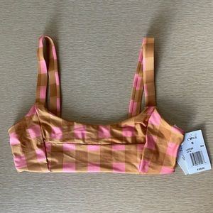 Nwt L*Space Bikini Top Jess Tope Size Medium
